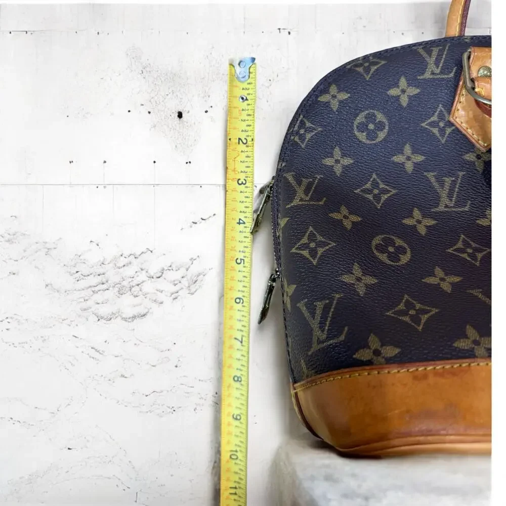 Louis Vuitton LV Monogram Alma Bag Authentic w/ Certificate - Picture 3 of 12